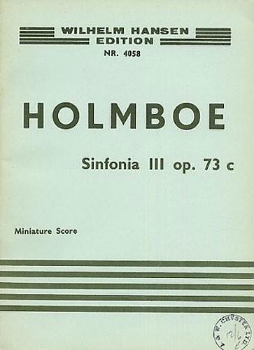 Sinfonia No. 3 For Strings